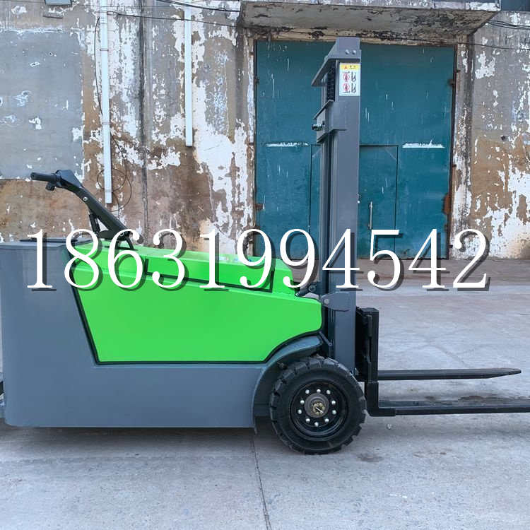 黄骅市小型电动叉车1吨2吨步行站驾式电瓶堆高充电装卸车液压升降车铲车
